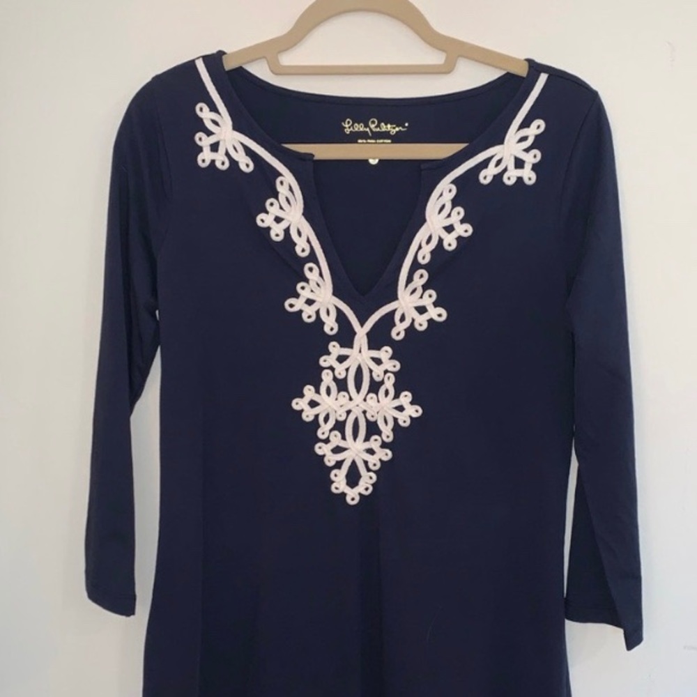 Lilly Pulitzer navy dress
